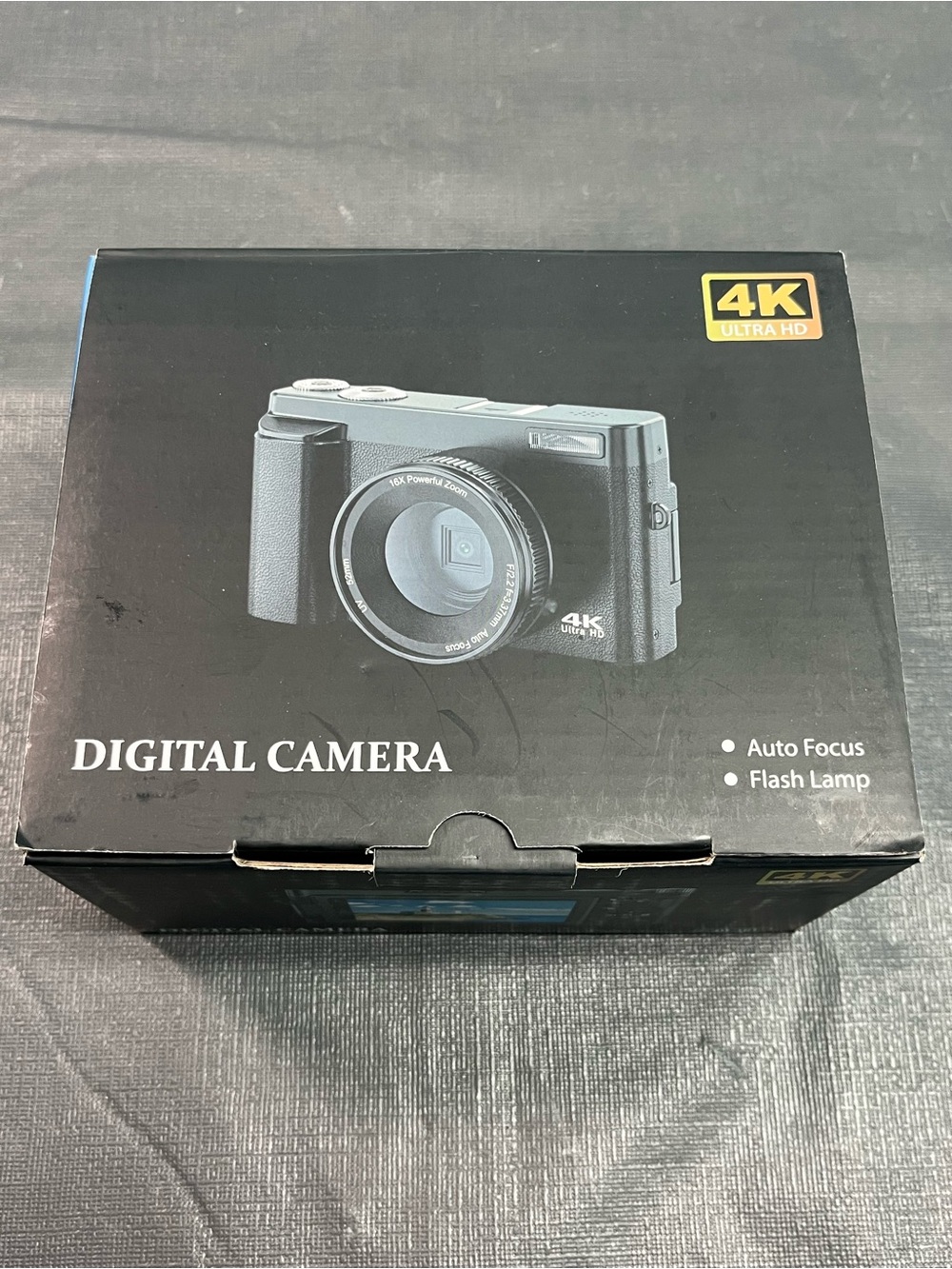 DIGITAL CAMERA 4K Ultra HD Black